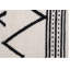 Tapis en laine / coton tissé à la main en noir / beige-66636918