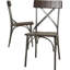 Chaise d'appoint Midcentury Industrial
