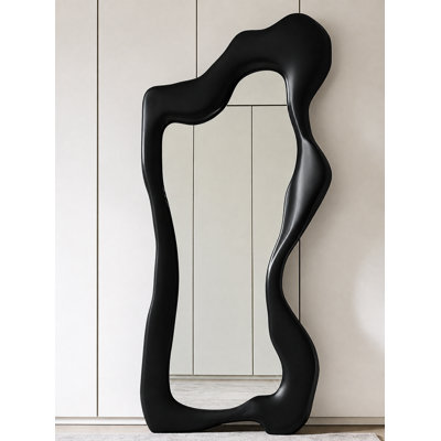Solid Wood Freestanding Mirror