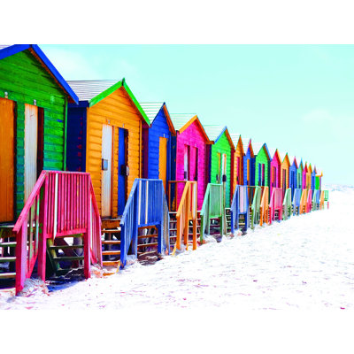 " Bright Beach Houses "