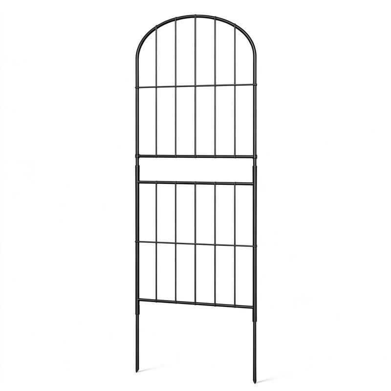 Clôture de jardin anti-rouille en métal 10 pi x l 13 po x H 36 po