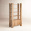 Bibliothèque standard en bois massif H 82 "x l 425" Wynda