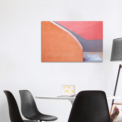 Italy, Procida. Stairwell And Wall. by Jaynes Gallery - Wrapped Canvas Gallery-Wrapped Canvas Giclée