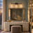 Satilla 3-Light Dimmable Modern Bathroom Vanity Light with Clear Glass Globe