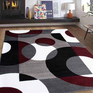 Scatter Rug - Burgundy Home Decor By Product Textiles Rugs