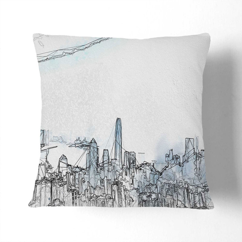 Square Cushion, 40cm H x 40cm W x 15cm D