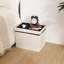 Repose-pieds pliant avec repose-pieds en velours -453134965
