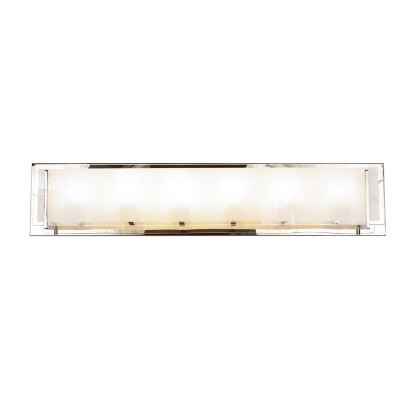 Barre d’éclairage de salle de bain 6 lumières Phil