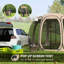 11' x 11.5' Screen Tent, Pop Up Gazebo with 2 Doors,-113475444
