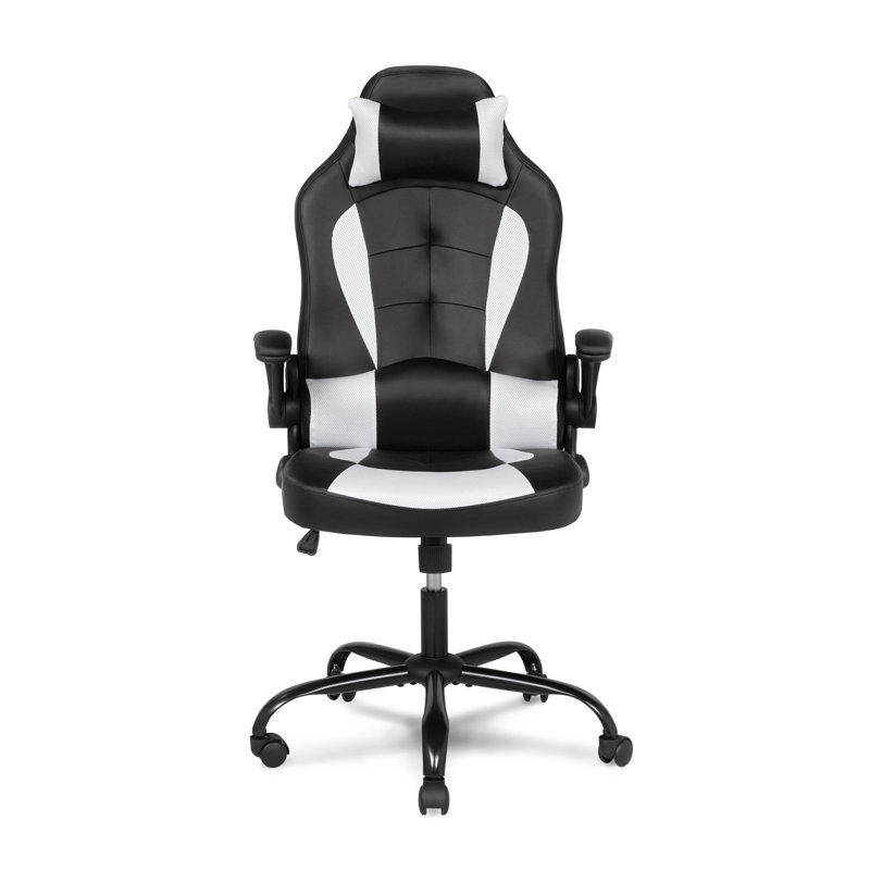 Fauteuil de jeu Meridian, Noir / blanc