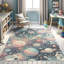 Tapis décoratif à longues fibres en polyester haute densité Ambesonne Outer Space-97177647