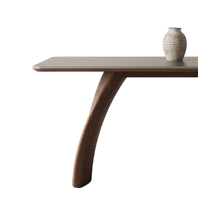 Table rétro vintage avec simplicité moderne, H 29,5 po x L 63 po x l 31,5 po