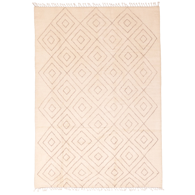 Tapis crème 6 pi 11 po x 9 pi 9 po Marrakech