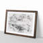 Moody Lighthouse & Seascape - Framed Print-56891357-56891358