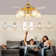 Isco Ceiling Fan with 5 Light Kit