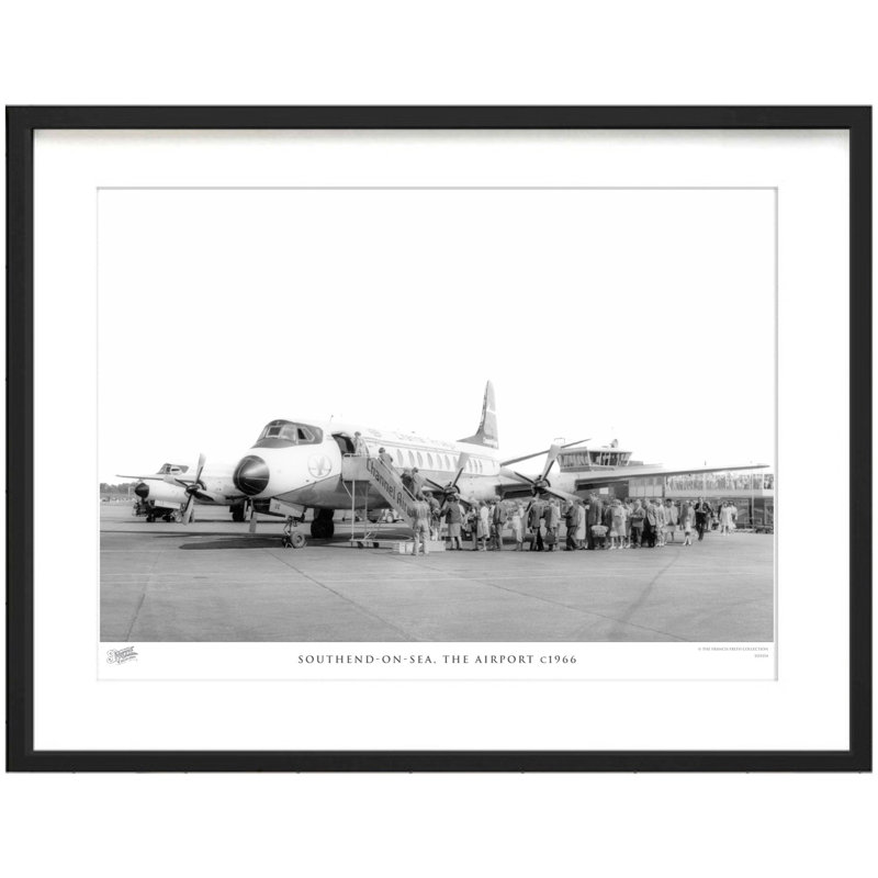 Southend-on-Sea, The Airport C1966 by Francis Frith - Single Picture Frame Print, 45cm H x 60cm W x 2.3cm D