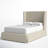 Sofina Upholstered Wingback Bed-1994823958-2001665436