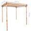 Leeward 2.2m x 1.7m Wood Pergola