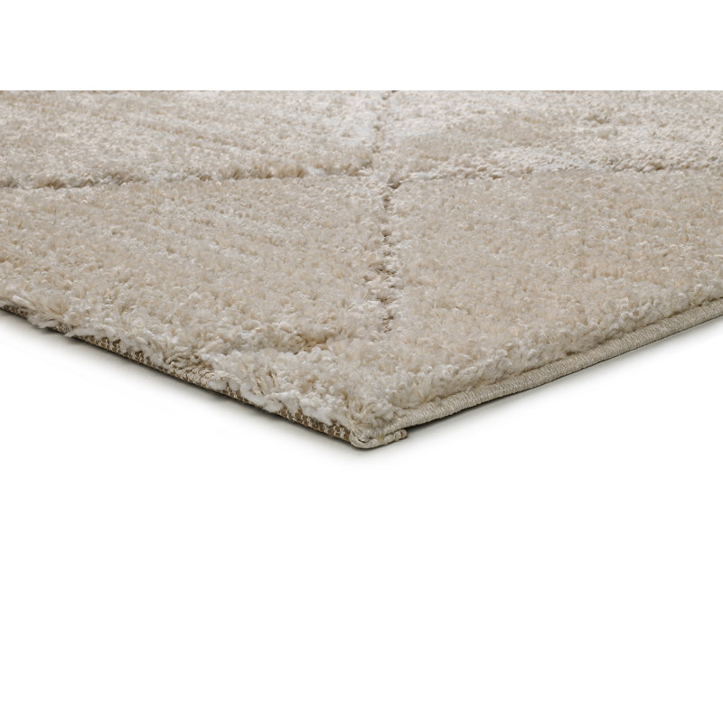 Geometric Shag Area Rug, Rectangle 160 x 230cm