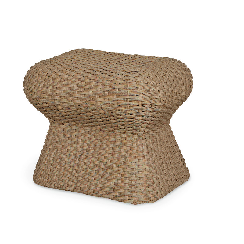 Warren Outdoor Ottoman, Natural