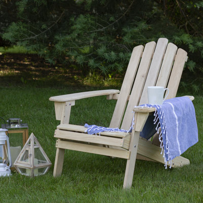 Chaise Adirondack pliante en bois 36 po Classic