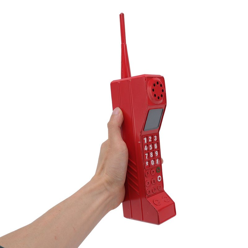 Ornement de téléphone portable rétro brique