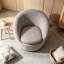 Fauteuil demi-tonneau, pivotant à 360 °-1001603470