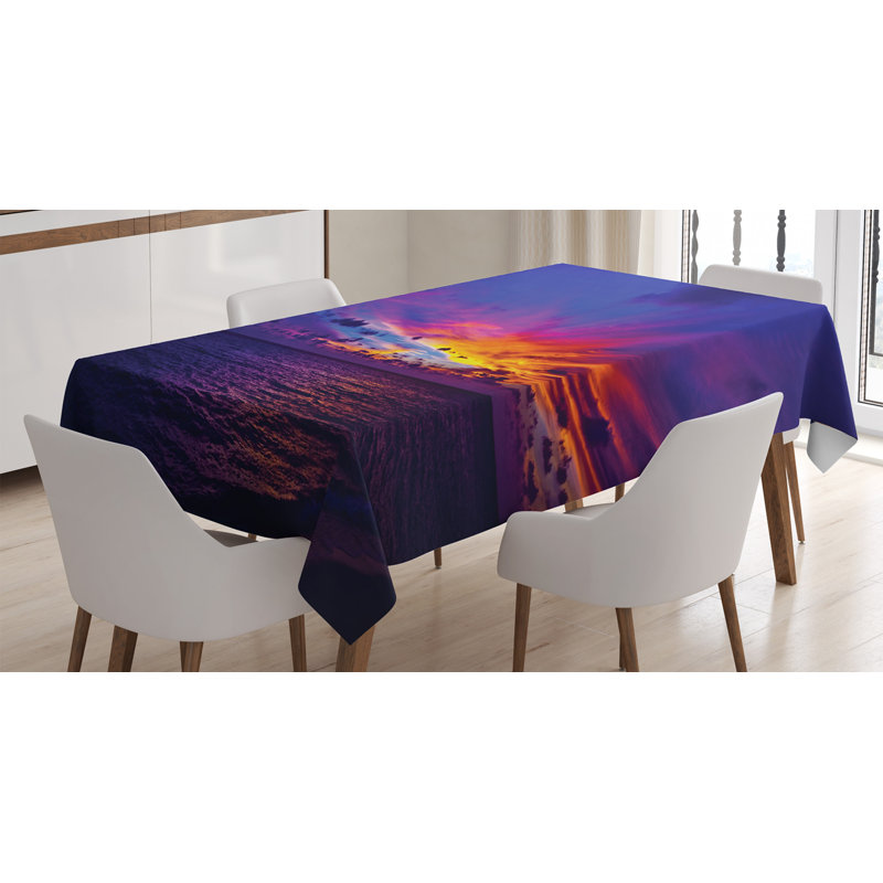 Ocean Tablecloth, 84" L x 60" W