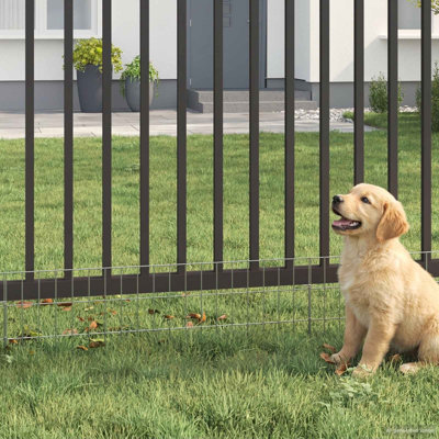 30 cm H Fencing Kits Fencing with 24 Panel(s) Included