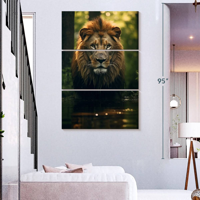 Brampt Lion In Water
