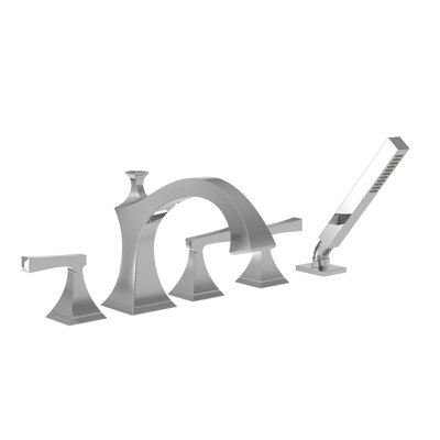 Roman Tub Faucet With Hand Shower