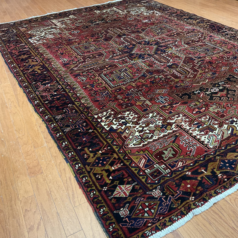 HERAT ORIENTAL Handmade Heriz Wool Rug