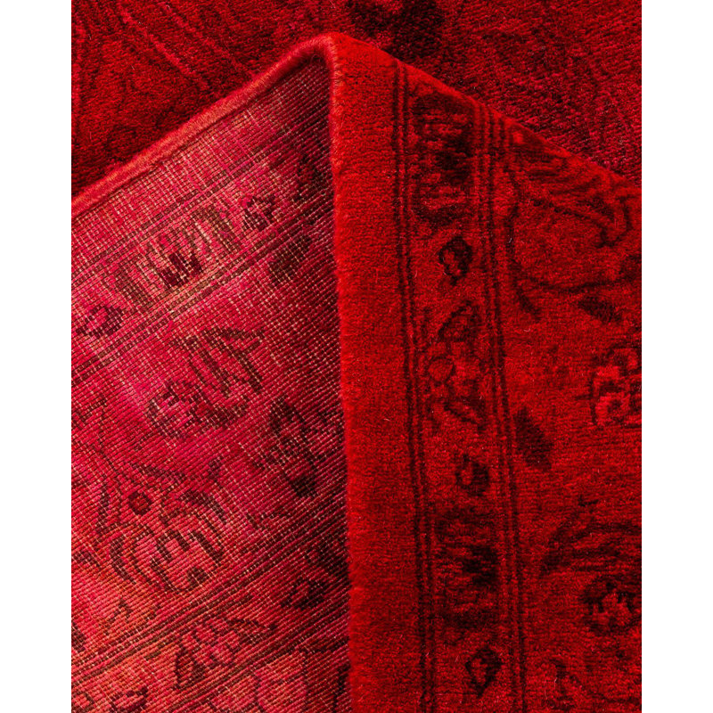 Fine Vibrance One-of-a-Kind 2'7" X 9'10" Hand Knotted Area Rug
