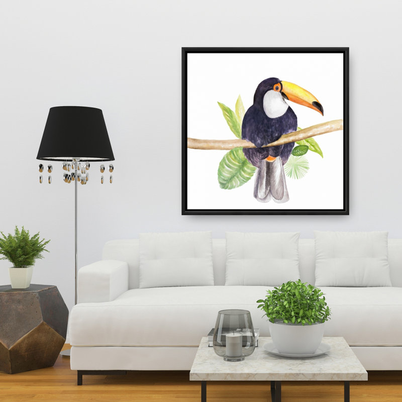 "Toucan" sur toile