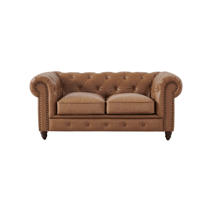 Causeuse Alysiana, Marron clair