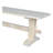 Manatuto Solid Wood Bench