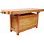 Établi en bois 72 po Hevea