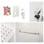 Robinet de pomme de douche mural-114019212