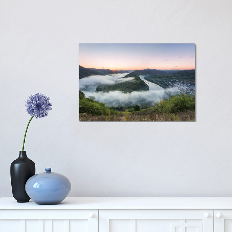 First Rays 1 Piece Wrapped Canvas Wall Art, 30.48 cm H x 45.72 cm W