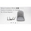Chaise d'appoint rembourrée Asiel-86260129