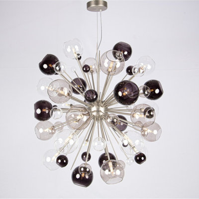 Lustre en laiton 16 lumières Murana