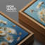 «Daisy Flower In A Vase View», reproduction d'art sur toile encadrée-420602815-420602812