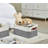 Decomomo Foldable Storage Bin | Collapsible Sturdy Cationic Fabric Storage Basket Cube W/Handles-1089570282