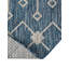 Tapis bleu sarcelle intérieur / extérieur à motif tissé à la main Southbrook Innnsbrook-819146466