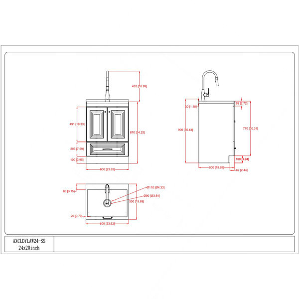 Dimensions du produit
