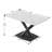 Juvan Modern Rectangular Sintered Stone Dining Table With Pedestal Base-140005112