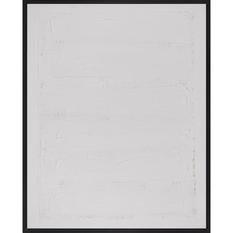 Morning Glory Print, Laguna Black Framed