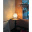 Lampe champignon lampe de chevet lampe de chevet à intensité variable, lampe de bureau en verre translucide pour chambre à coucher dortoir, cuisine, esthétique de style mignon Murano
