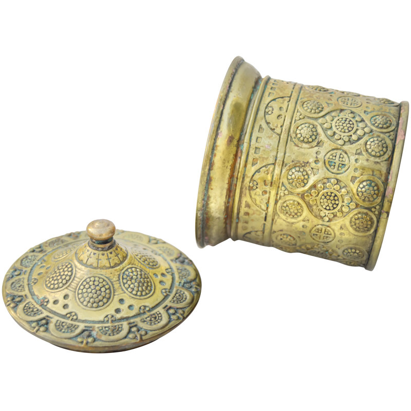 Handmade Brass Jar