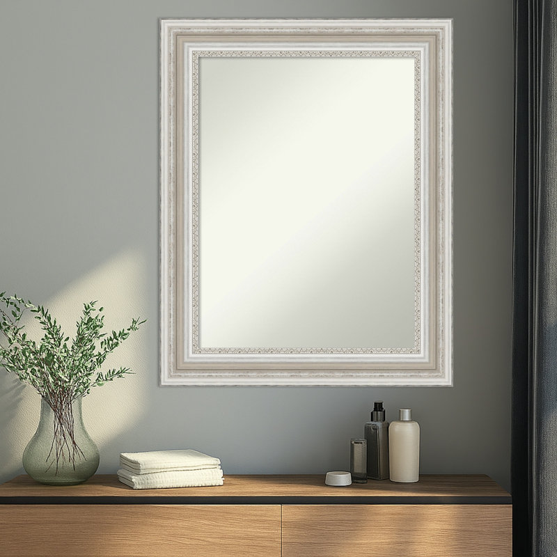 Miroir Ghazi, Argent antique, 29,5 po x 23,5 po